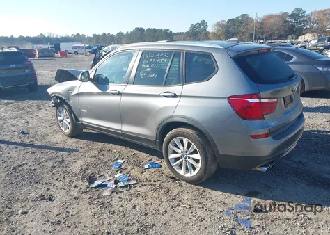 2016 BMW X3 xDrive28I z USA, uszkodzony, nr VIN 5UXWX9C53G0D92842